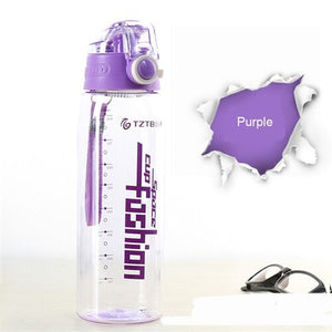 ZOOOBE 900ML Plastic Sport Water Bottle